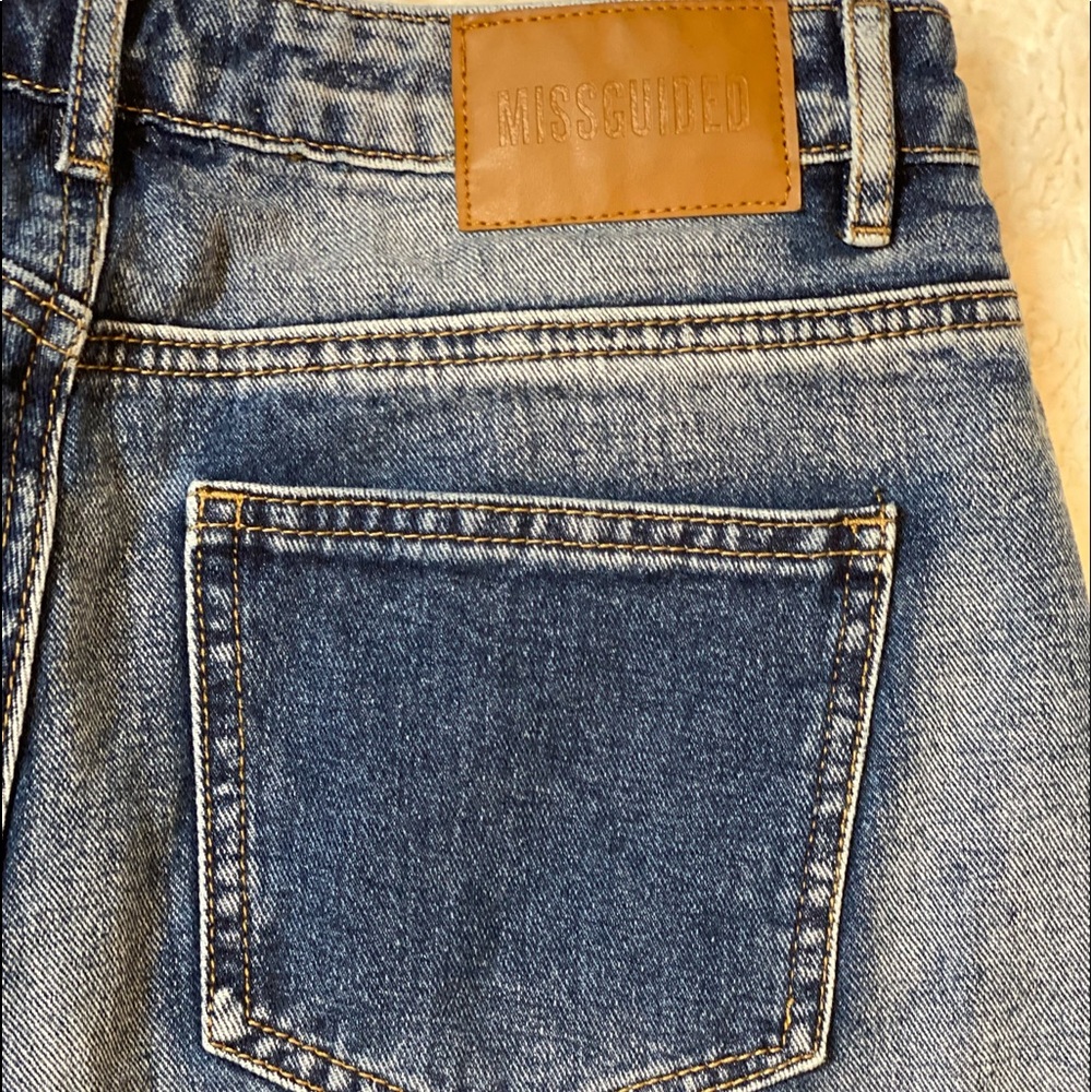 Missguided Riot High Rise Mom Guide Size 4 - Picture 4 of 6